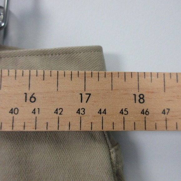 Todd Snyder Relaxed Fit Chino Pants Women 34X30 Beige Cotton Blend Straight 714 - Picture 9 of 11